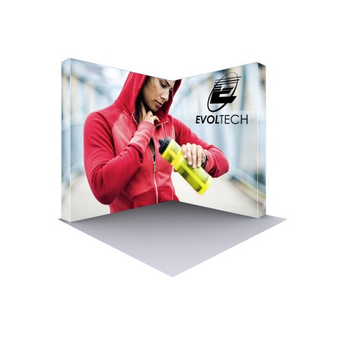 10ft Lumière Wall® Configuration A - NO BACKLIT (Graphic Package)