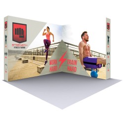 10ft Lumière Light Wall® Configuration B - BACKLIT (Graphic Package)