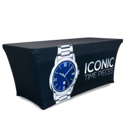 Stretch 6ft Table Throw Full Color Printing