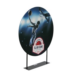EZ Extend Circle Fabric Trade Show Display