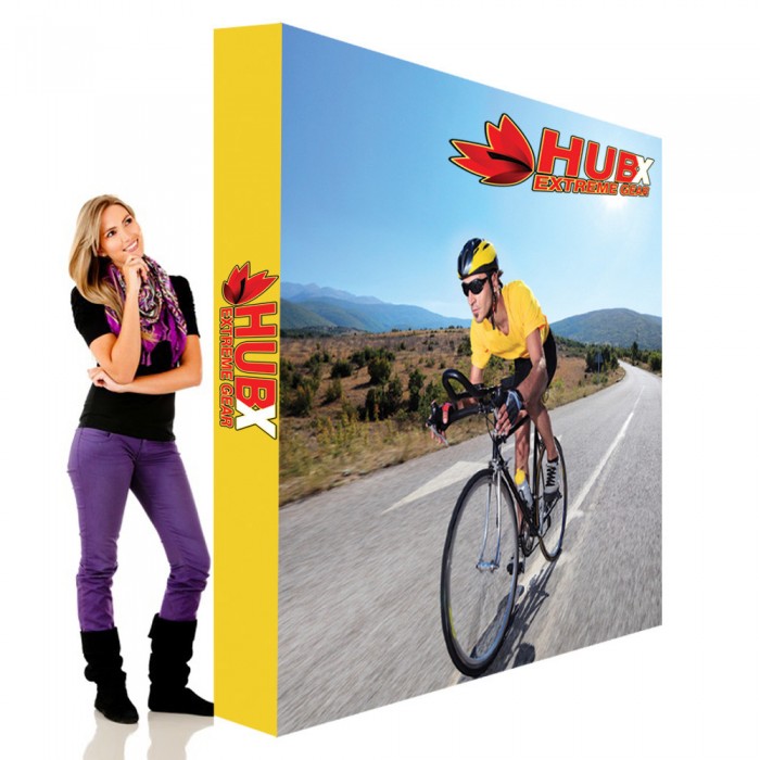 8 ft. RPL Fabric Pop Up Display - 89"h Straight Graphic Package