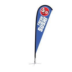 Teardrop Flag 12Ft. – Graphic Package