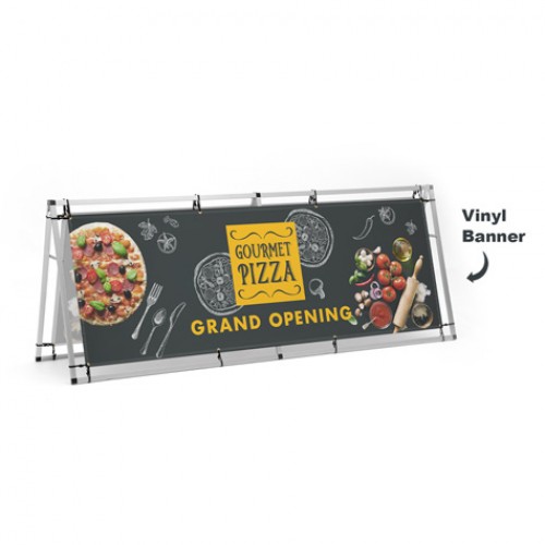 Outdoor Banner Stand Graphic Package
