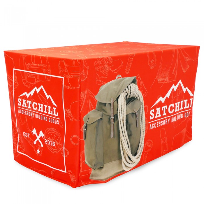 Fitted 4ft Table Throw Full Color Printing