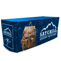 Fitted 6ft Table Throw Full Color Printing